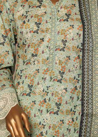 Bin Saeed Fabric - WCE-016 -3 Piece Embroidered Stitched Suit