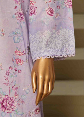 Bin Saeed Fabric - WCE-023-3 Piece Chikankari Stitched Suit