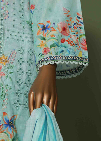 Bin Saeed Fabric - WCE-032 A- 3 Piece Embroidered Stitched Suit