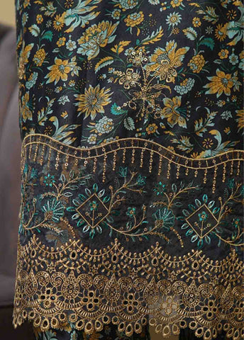 Bin Saeed Fabric - WCE-041-3 Piece Chikankari Stitched Suit