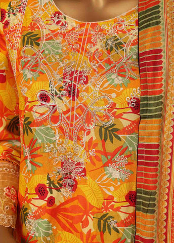 WCE-047 -3 Piece Embroidered Stitched Suit