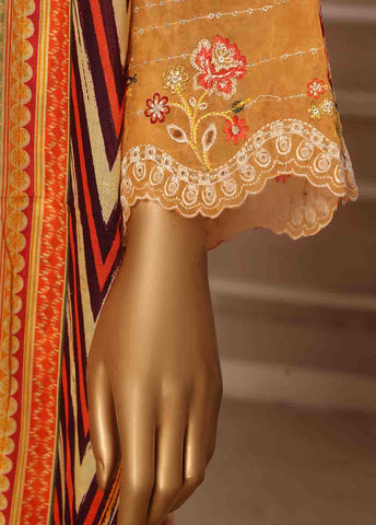 WCE-047 -3 Piece Embroidered Stitched Suit