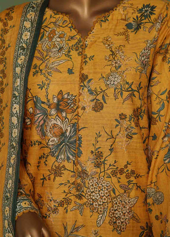 Bin Saeed Fabric - WCE-052 A- 3 Piece Embroidered Stitched Suit