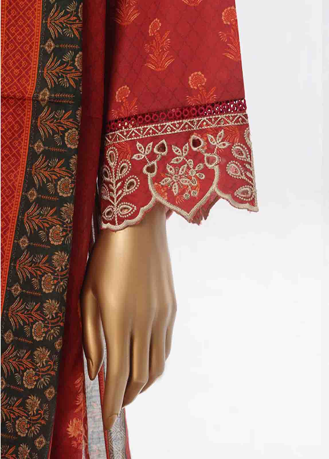 Bin Saeed Fabric - WCE-18 -3 Piece Embroidered Stitched Suit