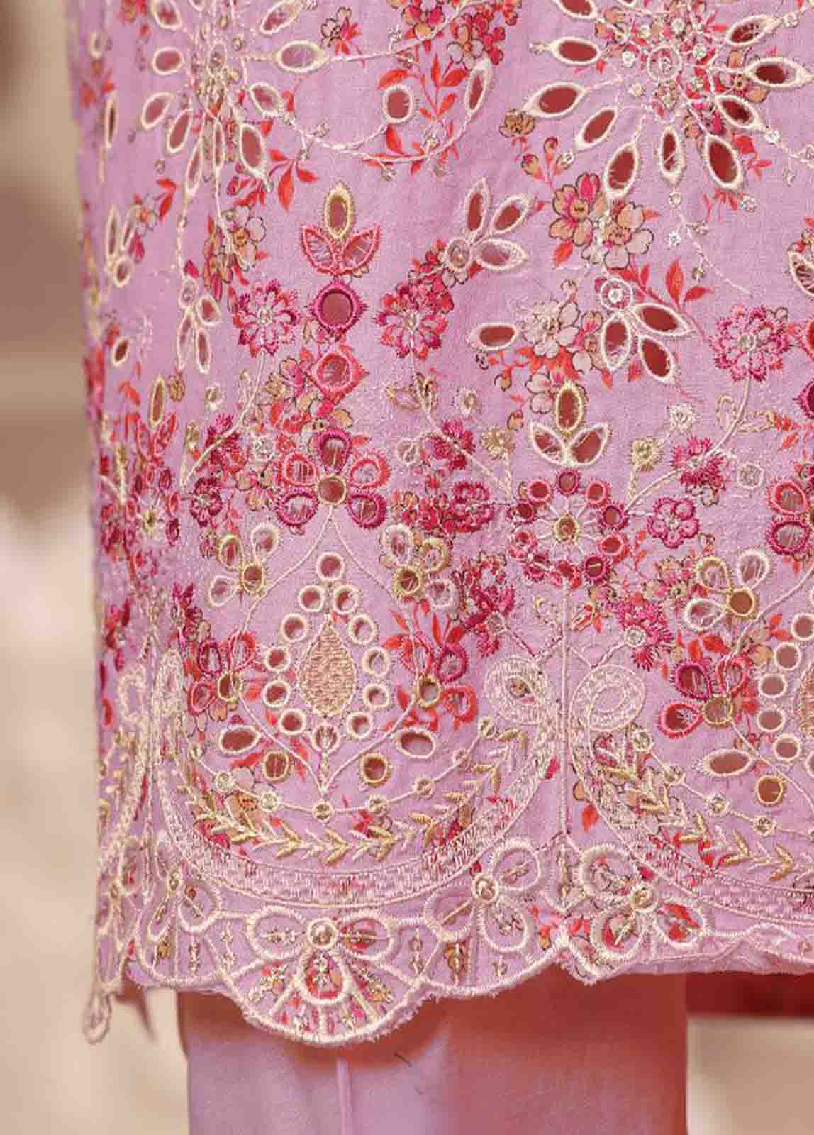 Bin Saeed Fabric - WCE-34 -3 Piece Embroidered Stitched Suit