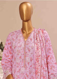 WCE-34 -3 Piece Embroidered Stitched Suit