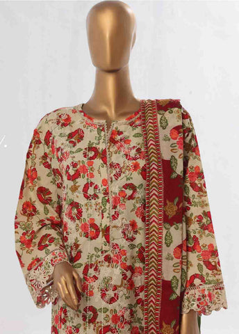 Bin Saeed Fabric - WCE-50 -3 Piece Embroidered Stitched Suit