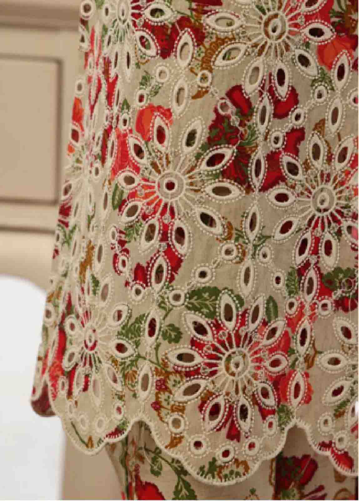 Bin Saeed Fabric - WCE-50 -3 Piece Embroidered Stitched Suit