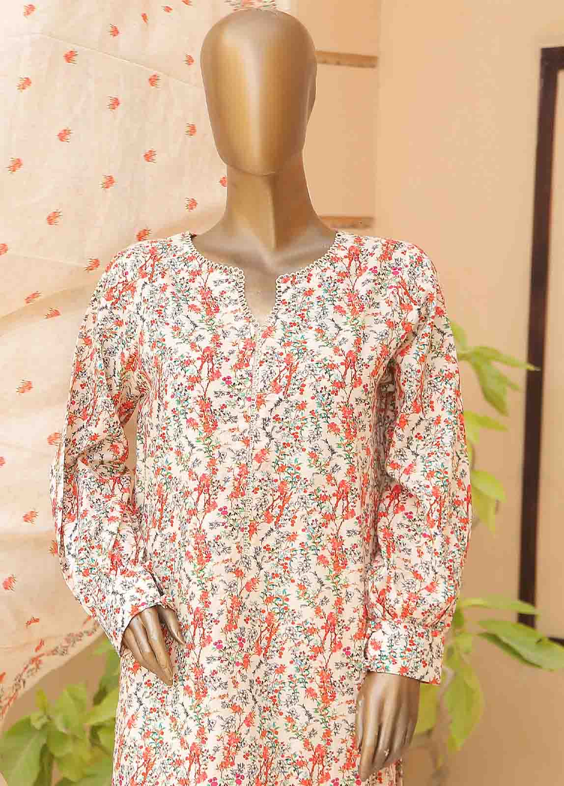 WCF-001-3 Piece Lawn Printed