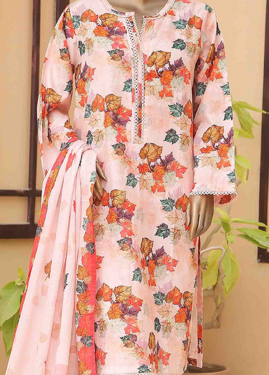 WCF-011-3 Piece Lawn Printed