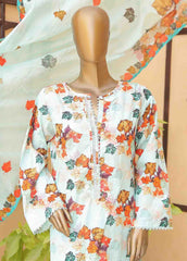 WCF-012-3 Piece Lawn Printed