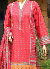 WCF- 016 - 3 Piece Printed Stitched Suit