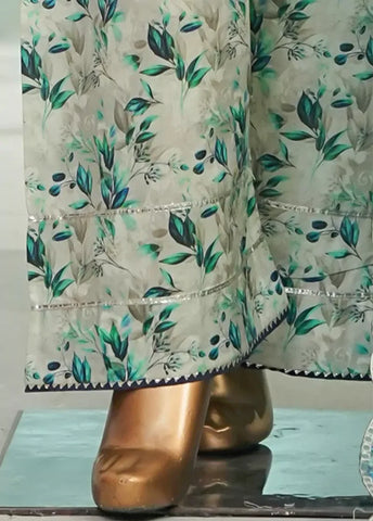 3 Piece MultiColor Embroidered Lawn Shirt with Farshi Trouser & Embroidered Dupatta