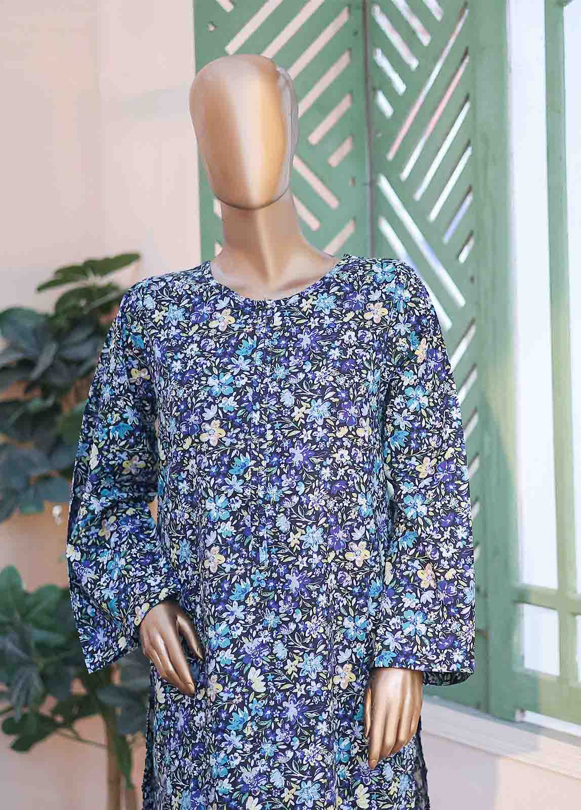 Bin Saeed Fabric - WCK-002- 2 Piece Printed Stitched Co-ords