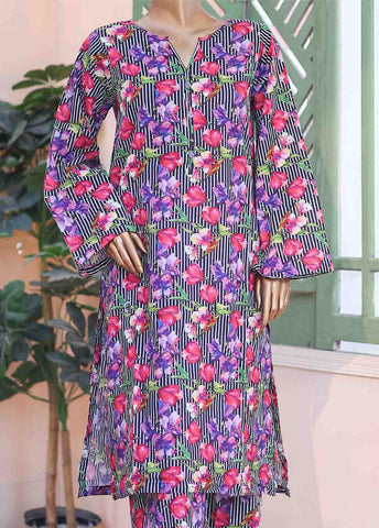 Bin Saeed Fabric - WCK-003- 2 Piece Printed Stitched Co-ords