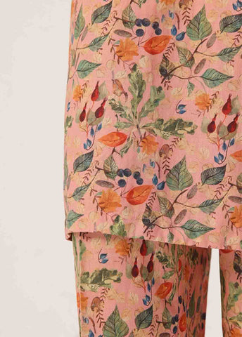 Bin Saeed Fabric - WCK-010- 2 Piece Printed Stitched Co-ords