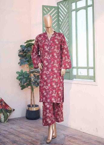 Bin Saeed Fabric - WCK-011- 2 Piece Printed Stitched Co-ords