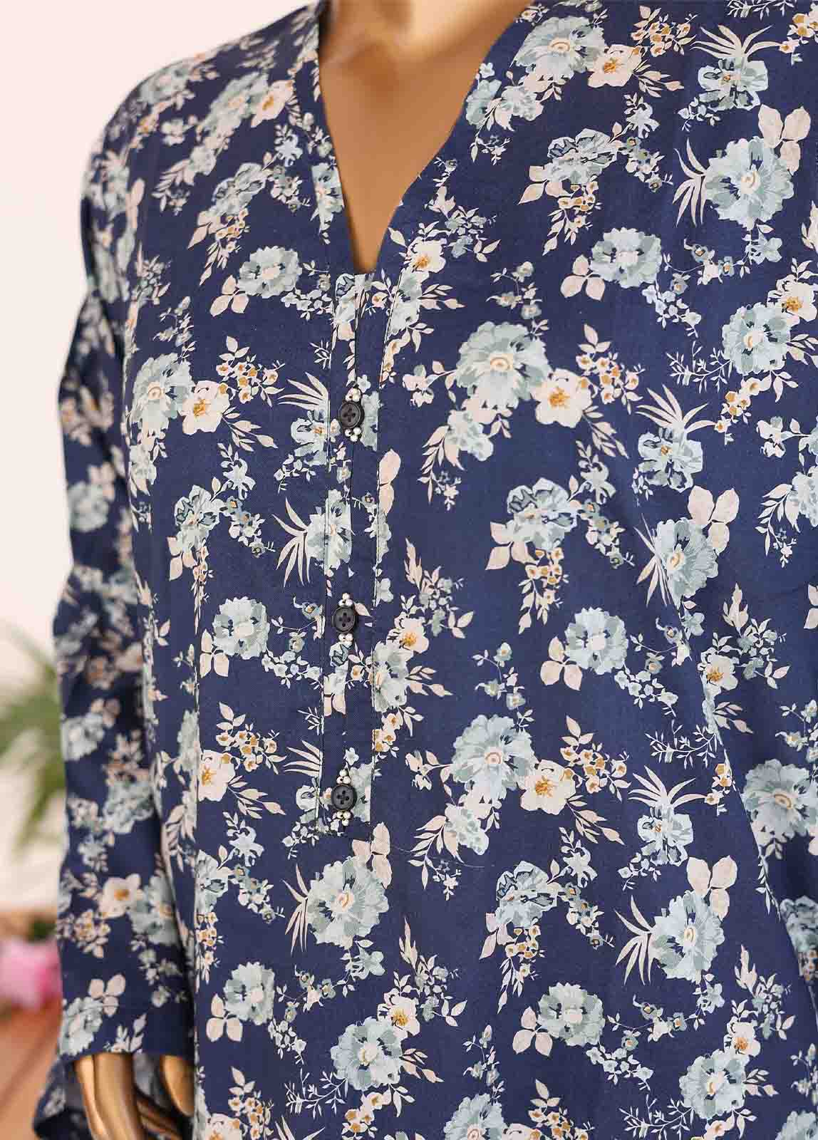 Bin Saeed Fabric - WCK-012- 2 Piece Printed Stitched Co-ords