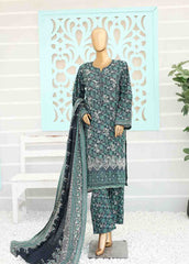 WKE-016 -3 Piece Khaddar Chikankari Stitched Suit