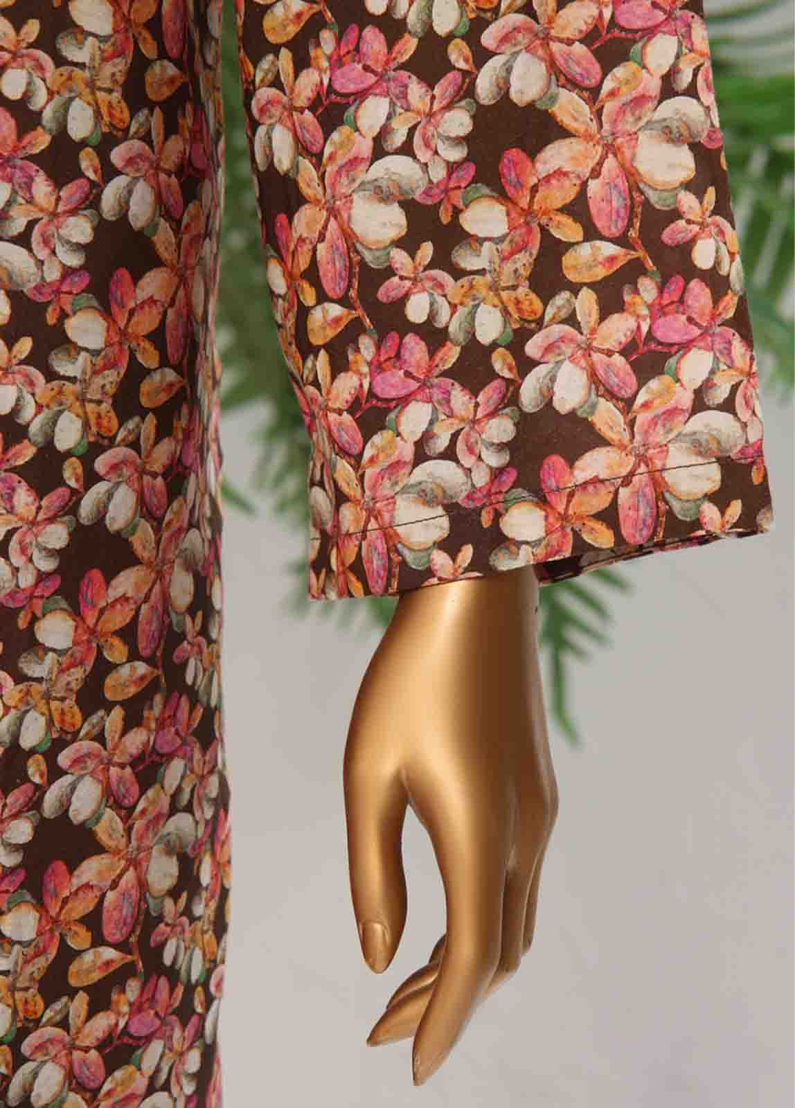 Bin Saeed Fabric - WCK-017- 2 Piece Printed Stitched Co-ords