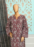 WKE-017 A -3 Piece Khaddar Chikankari Stitched Suit