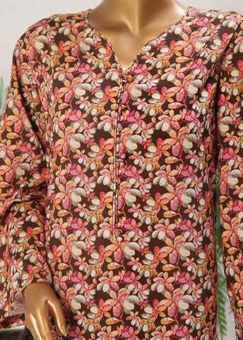 WCK-017- 2 Piece Printed Stitched Co-ords
