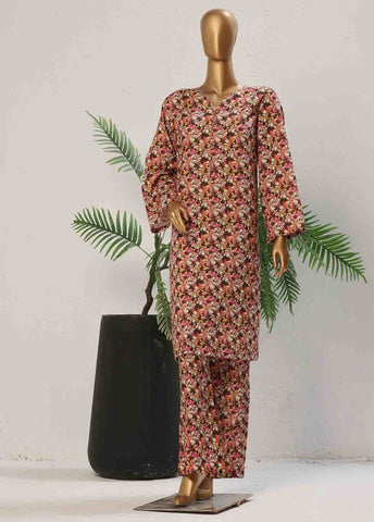 WCK-017- 2 Piece Printed Stitched Co-ords