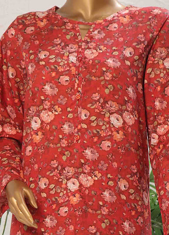 Bin Saeed Fabric - WCK-020- 2 Piece Printed Stitched Co-ords