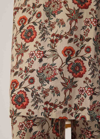 Bin Saeed Fabric - WCK-021- 2 Piece Printed Stitched Co-ords