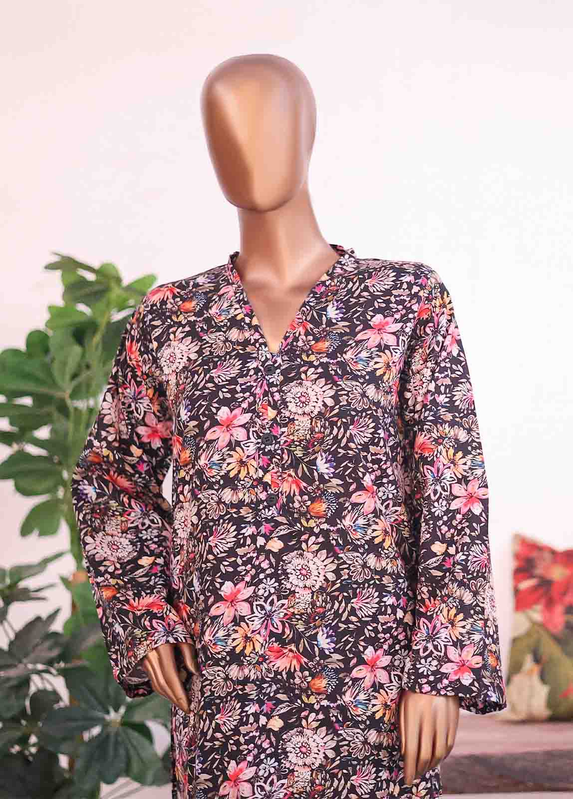 WCK-022- 2 Piece Printed Stitched Co-ords