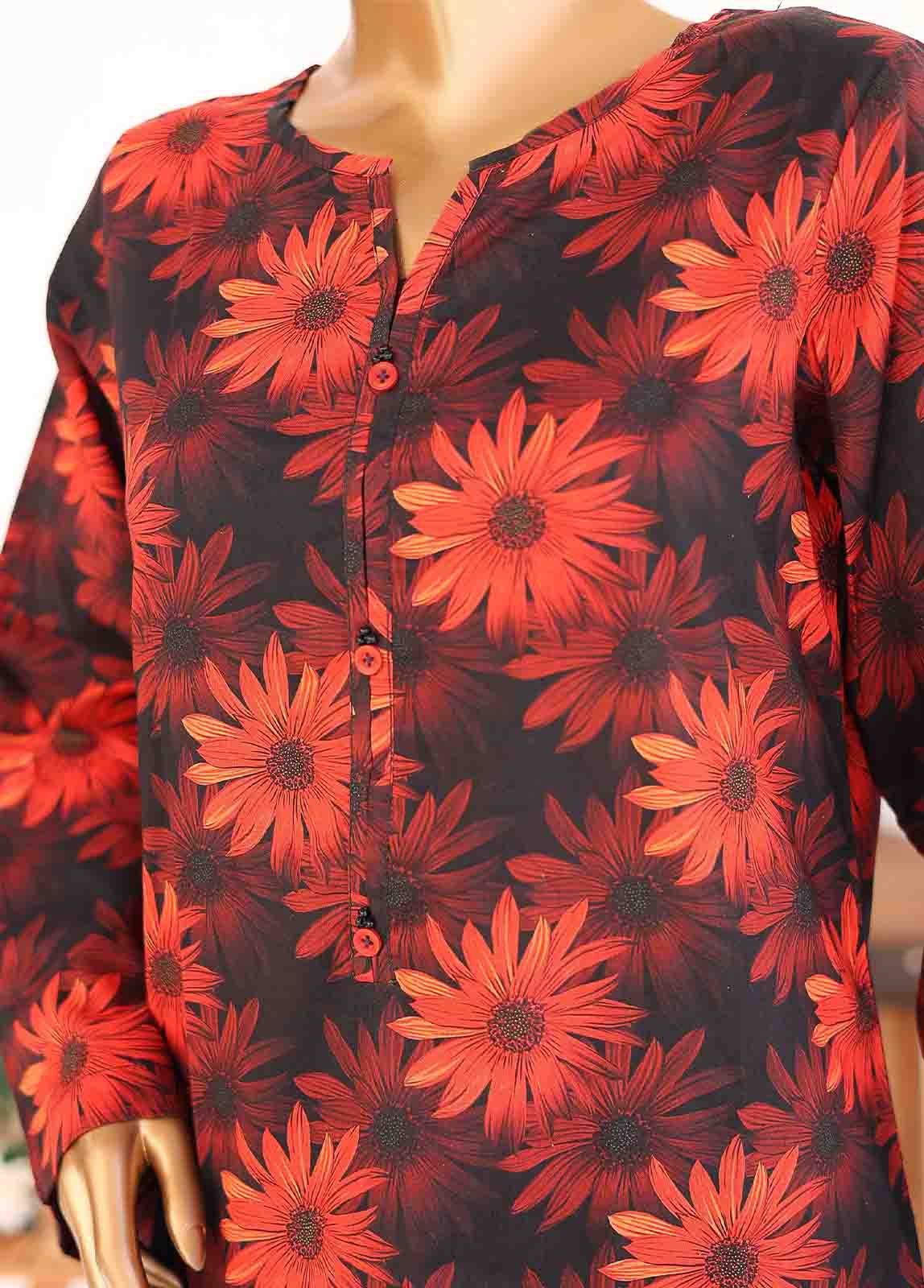 Bin Saeed Fabric - WCK-023- 2 Piece Printed Stitched Co-ords