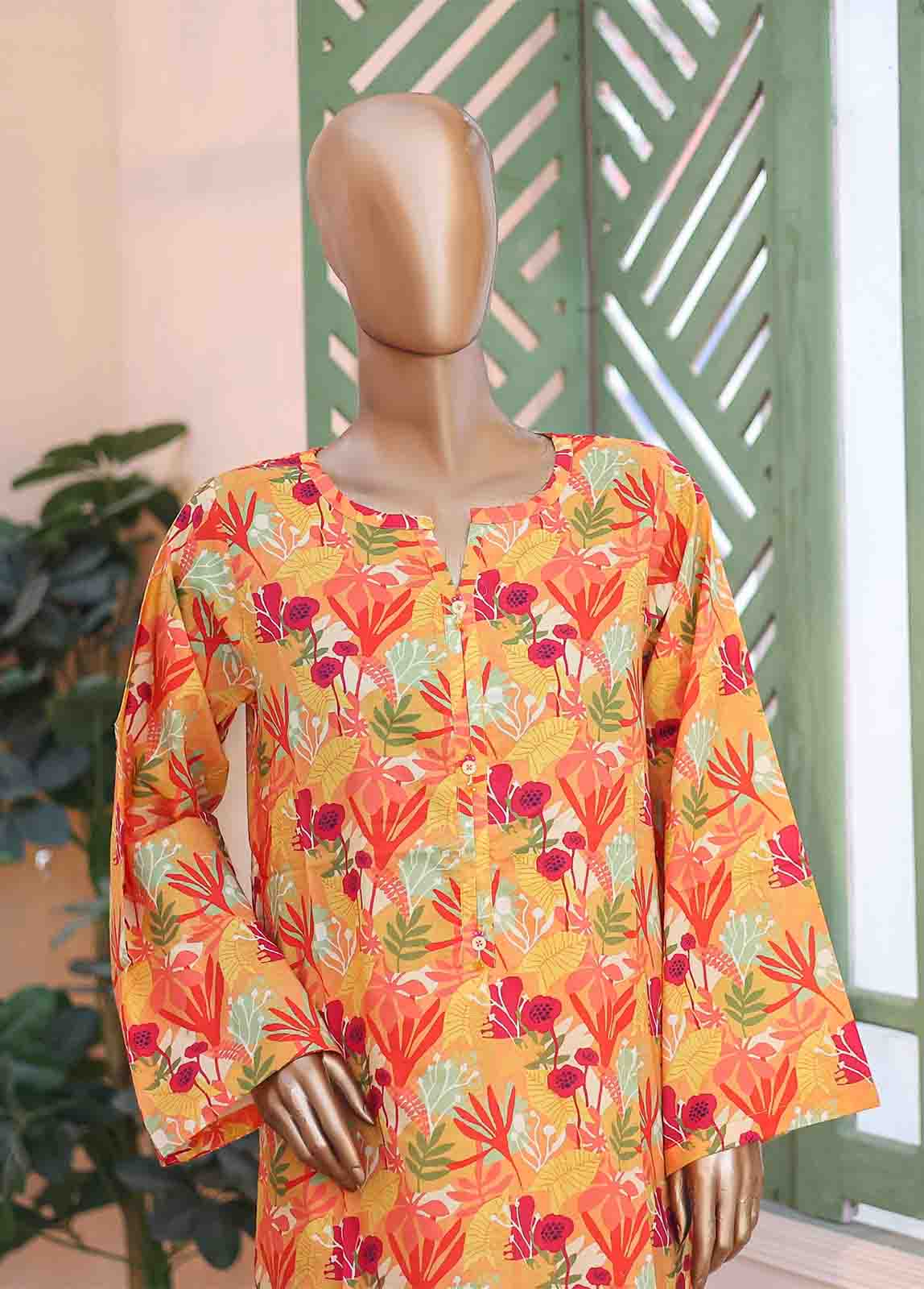 Bin Saeed Fabric - WCK-024- 2 Piece Printed Stitched Co-ords