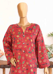 WCK-028 -3 Piece Khaddar Chikankari Stitched Suit