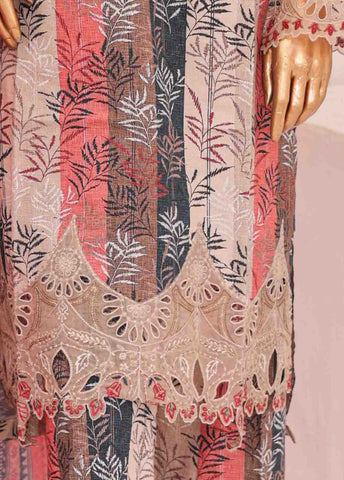 Bin Saeed Fabric - WCKE-003-3 Piece Embroidered Stitched Suit