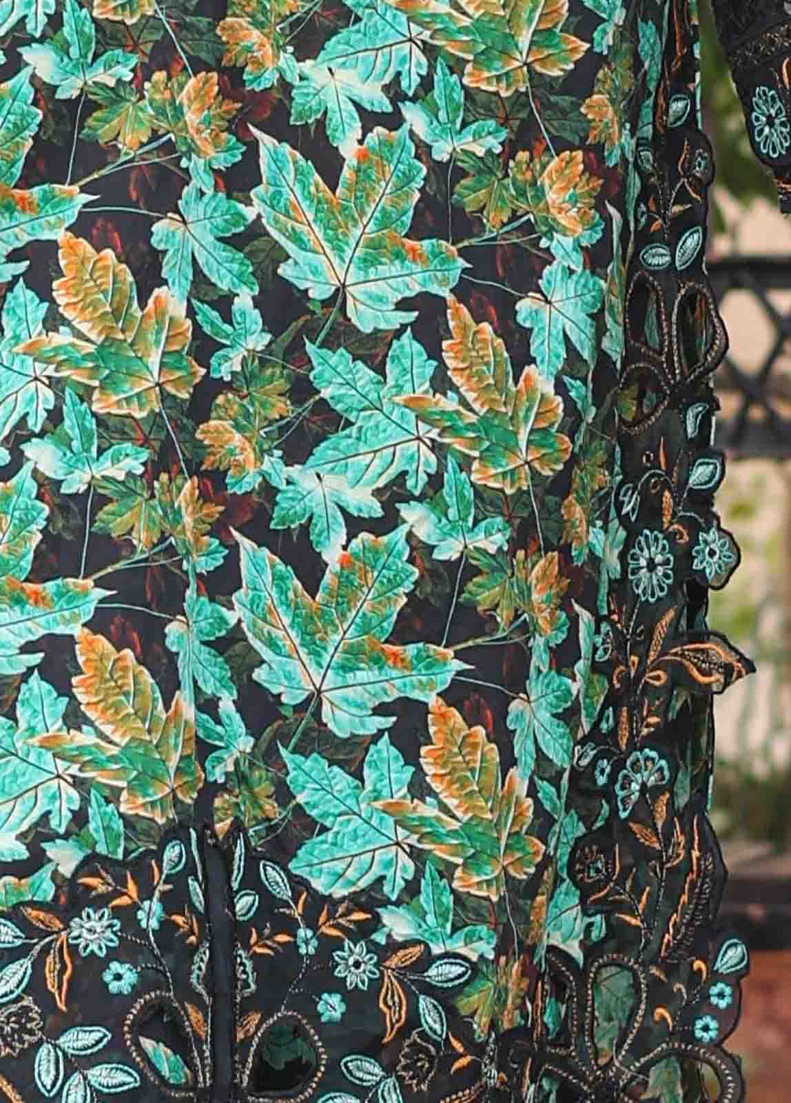 Bin Saeed Fabric - WCKE-005-3 Piece Embroidered Stitched Suit