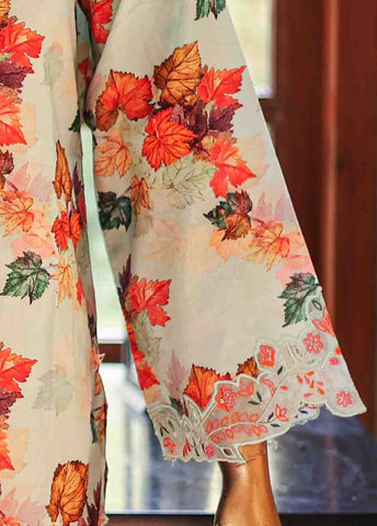 Bin Saeed Fabric - WCKE-007-3 Piece Embroidered Stitched Suit