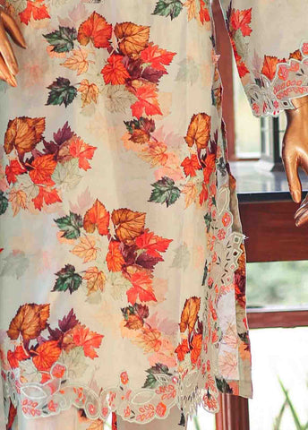 Bin Saeed Fabric - WCKE-007-3 Piece Embroidered Stitched Suit