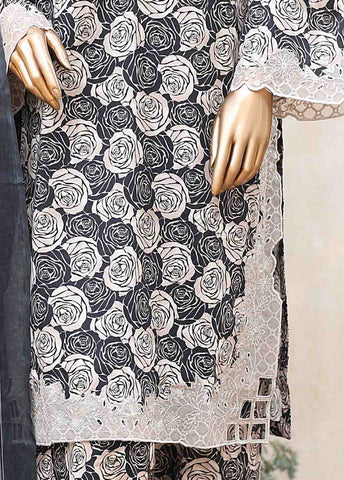 Bin Saeed Fabric - WCKE-010-3 Piece Embroidered Stitched Suit