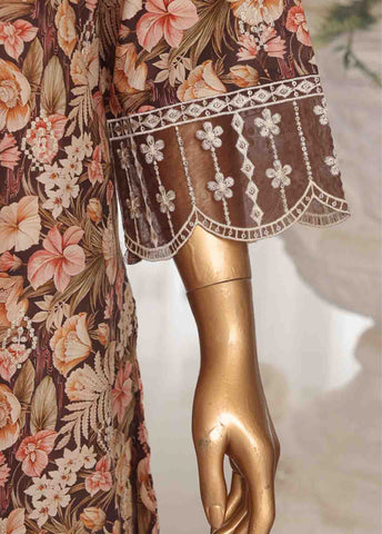 Bin Saeed Fabric - WCKE-014 C-3 Piece Chikankari Stitched Suit