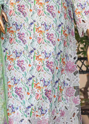 Bin Saeed Fabric - WCKE-015-3 Piece Embroidered Stitched Suit