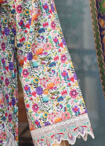 Bin Saeed Fabric - WCKE-015-3 Piece Embroidered Stitched Suit