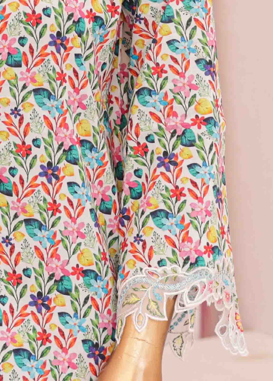 Bin Saeed Fabric - WCKE-018-3 Piece Embroidered Stitched Suit