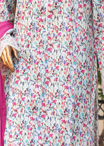 Bin Saeed Fabric - WCKE-019-3 Piece Embroidered Stitched Suit