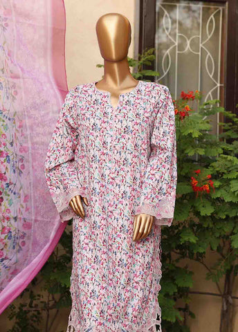 Bin Saeed Fabric - WCKE-020-3 Piece Embroidered Stitched Suit