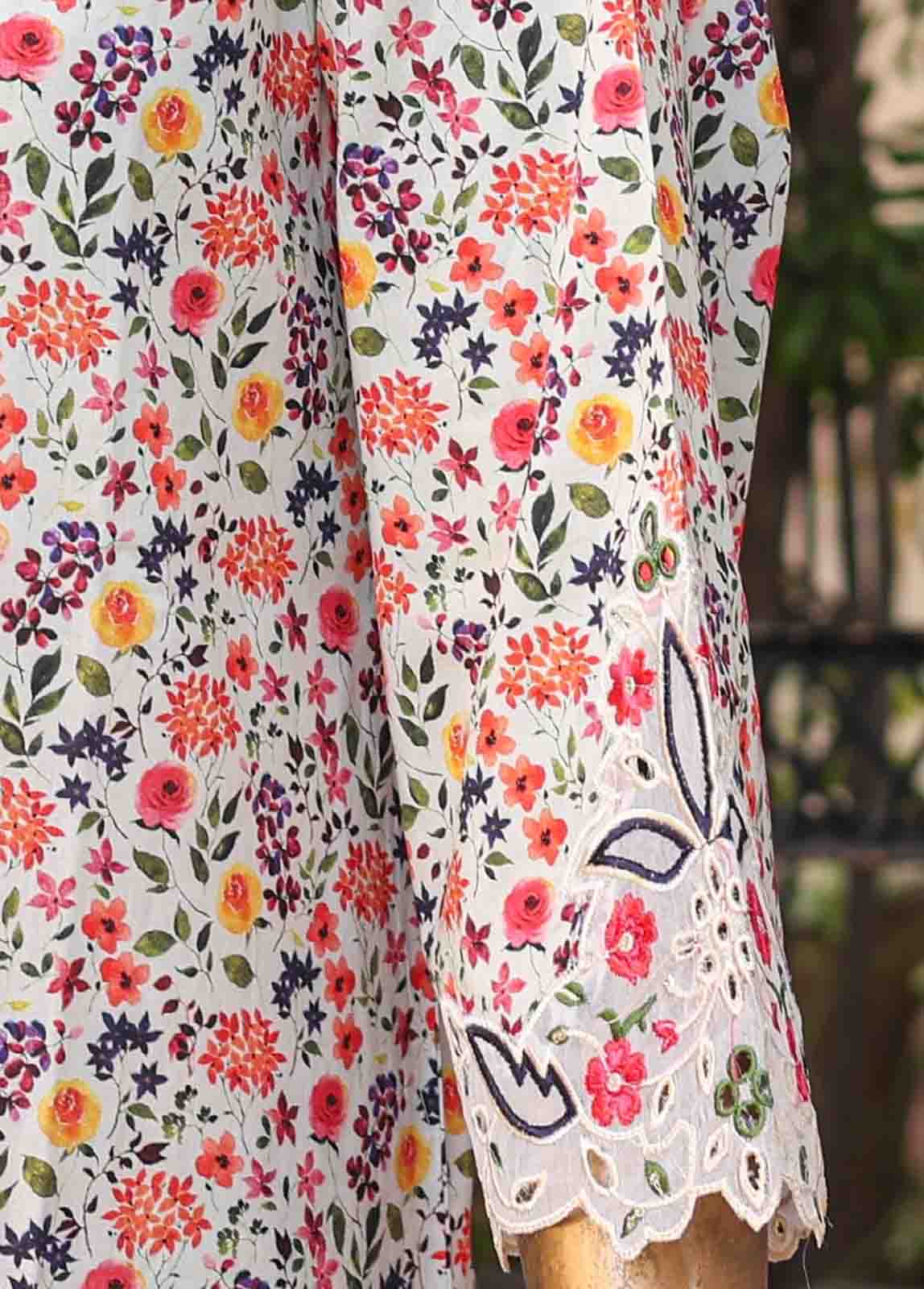 Bin Saeed Fabric - WCKE-024-3 Piece Embroidered Stitched Suit