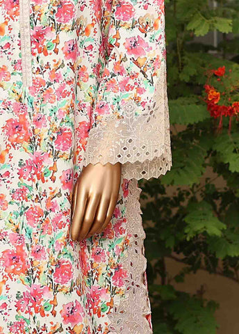 Bin Saeed Fabric - WCKE-026-3 Piece Embroidered Stitched Suit