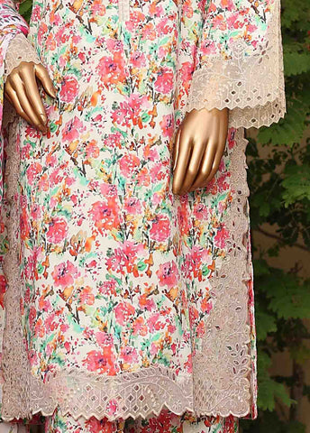 Bin Saeed Fabric - WCKE-026-3 Piece Embroidered Stitched Suit