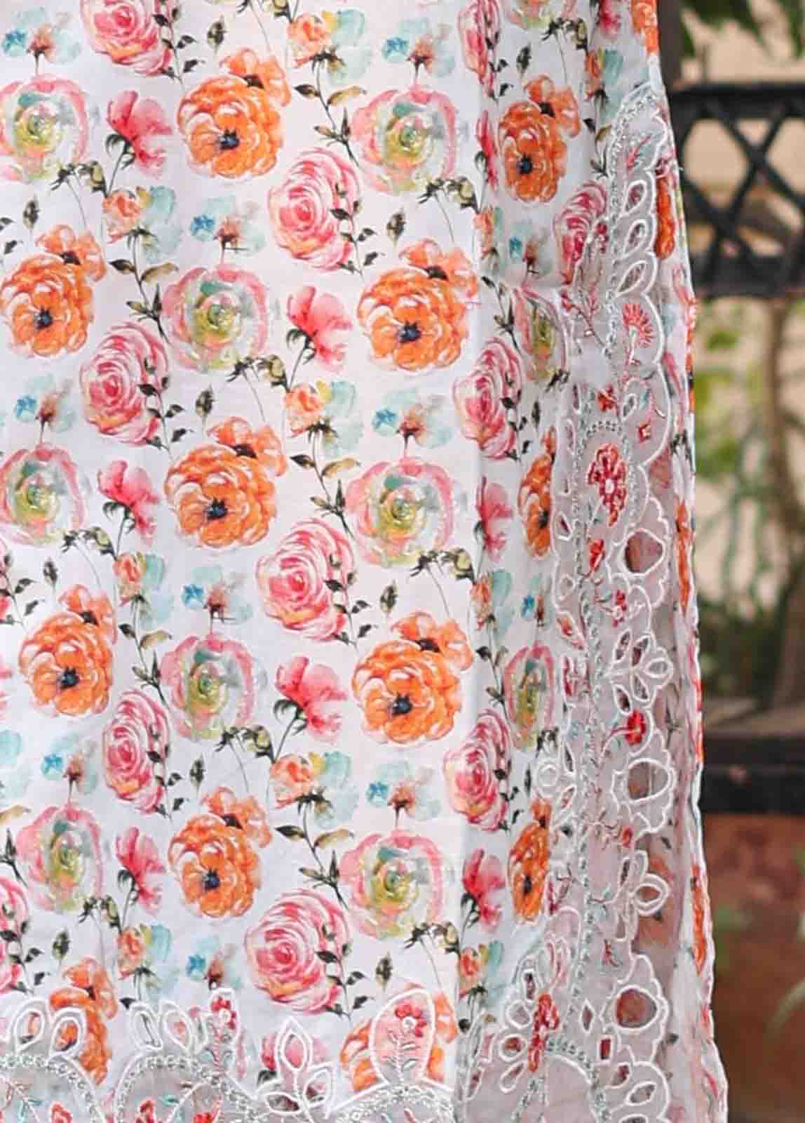 Bin Saeed Fabric - WCKE-027-3 Piece Embroidered Stitched Suit