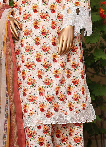 Bin Saeed Fabric - WCKE-028-3 Piece Embroidered Stitched Suit