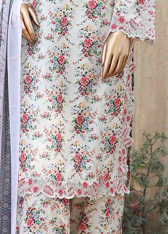 Bin Saeed Fabric - WCKE-030-3 Piece Embroidered Stitched Suit